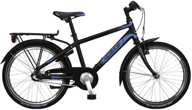 Bikerz 20" Drengscykel 2025 - Sort med 3 gear og tilbehør