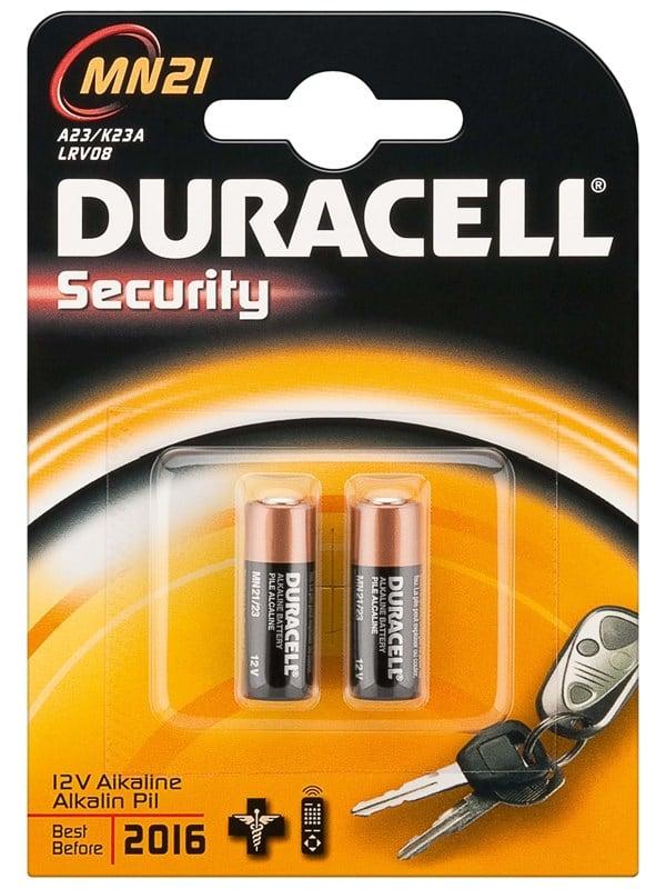 Duracell Security MN21 12V Batteri 2PK - Fantastisk Tilbud!