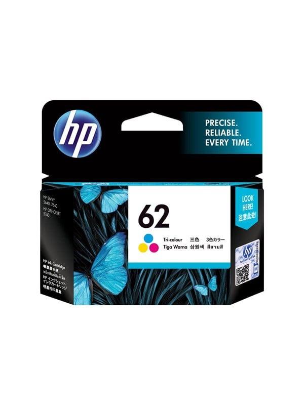 62   C2p06ae Tri Color (cyan Magenta Yellow)   Blækpatron Dye Based Tricolor fra Hp