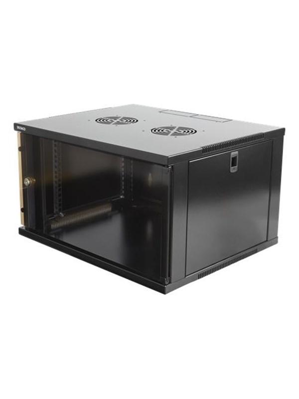 19 5406b   6u Wall Mount Rack Cabinet fra Deltaco