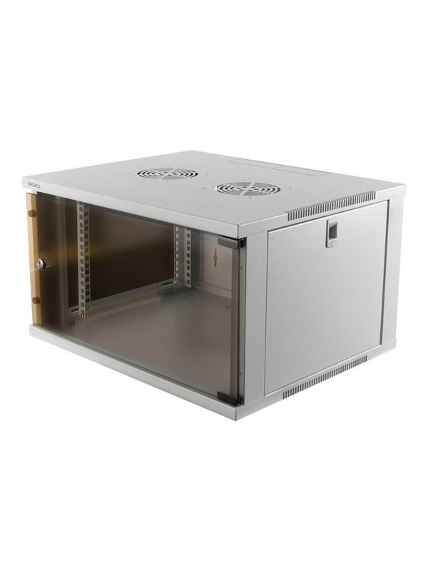 19 5406w   6u   Wall Mount Rack Cabinet fra Deltaco