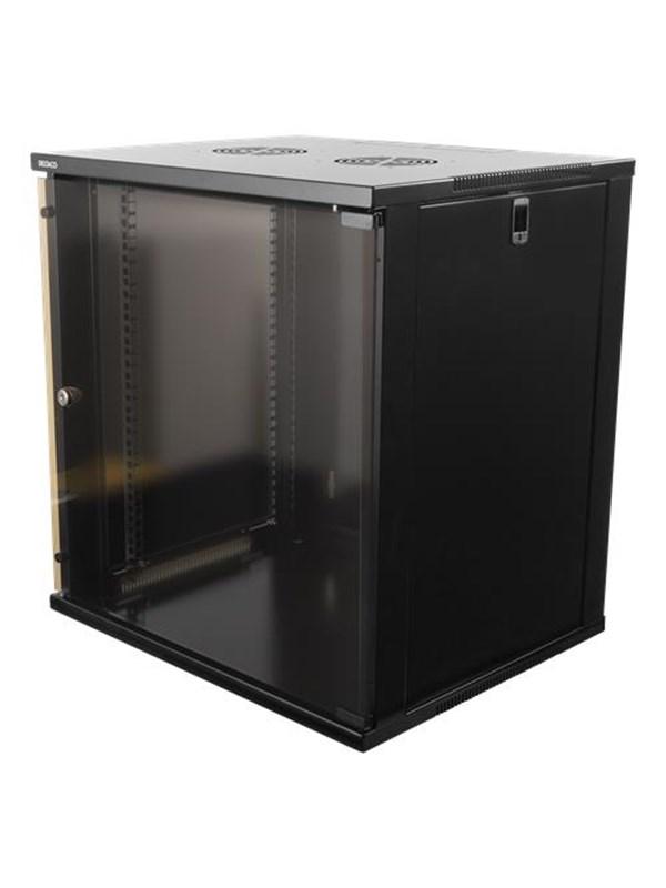 19 5412b   12u   Wall Mount Rack Cabinet fra Deltaco
