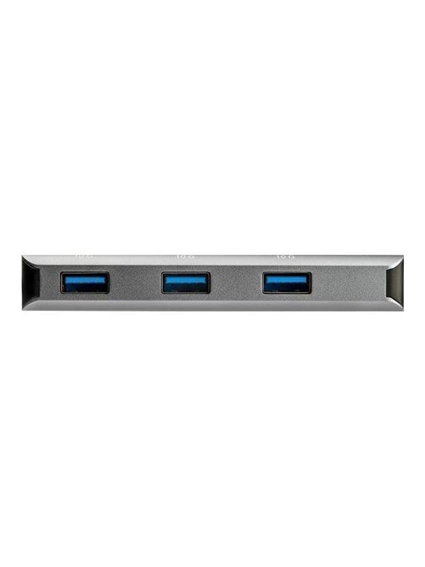 3pt Usb C Hub W  Sd Card Reader   10gbps   3x Usb A & 1x Usb C   Hub   3 Ports Usb Hub   3 Ports   Grå fra Startech.com