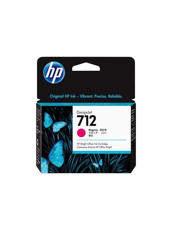 712   3ed68a   Magenta Ink   Blækpatron Magenta fra Hp