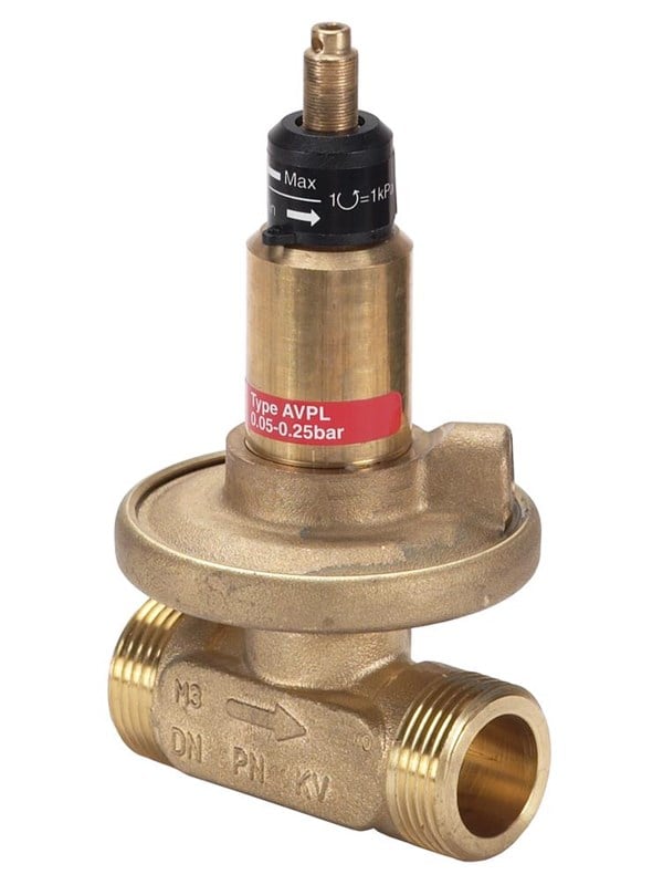Avpl 15 Differenstrykregulator Kvs 1,6 3 4 fra Danfoss