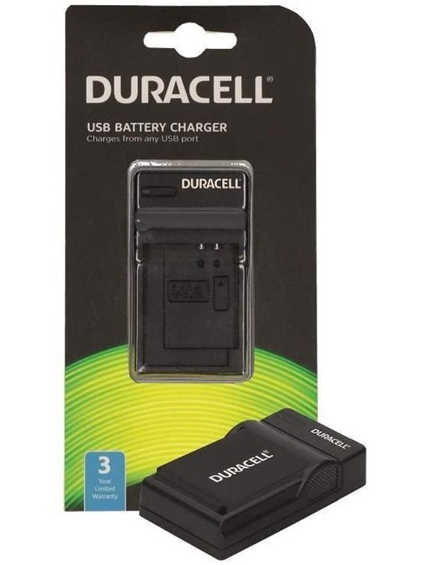 Charger With Usb Cable For Drce12 Lp E12 fra Duracell