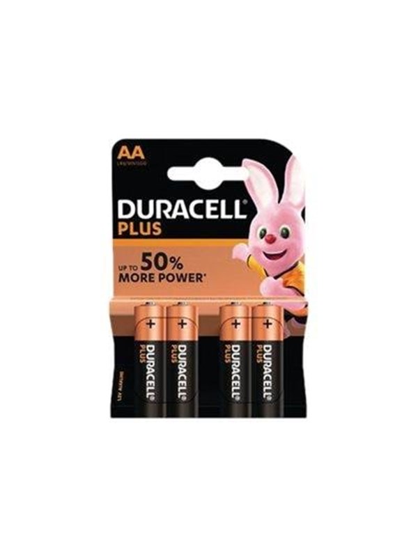 Aa Plus 4 Pack fra Duracell