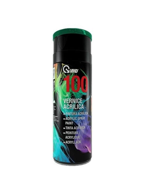 100 Spray Paint Green Ral6005   400ml fra Vmd