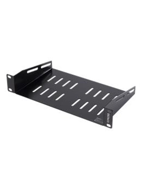 10" Fixed Shelf Black fra Deltaco