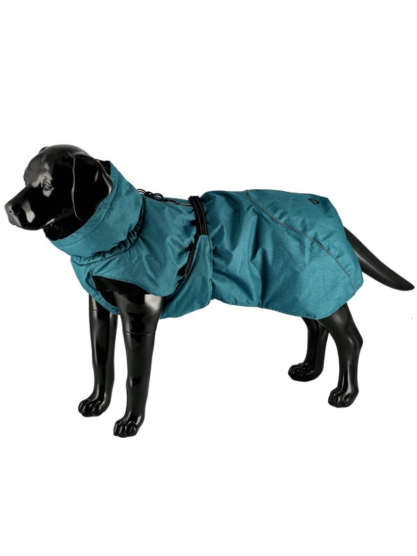Dog Winter Coat Turquoise 30cm fra Dogman