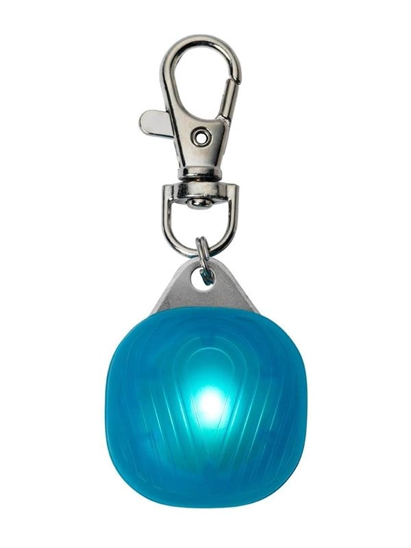 Dog Safety Light Flashing Lamp Burger Led Turquoise fra Dogman