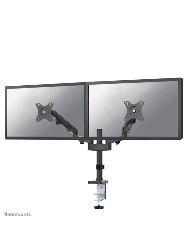 Ds70 750bl2 Mounting Kit   Full Motion Adjustable Dual Arm   For 2 Lcd Displays   Black fra Neomounts By Newstar