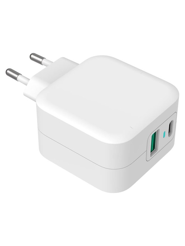 38w Usb C Pd & Usb A Qc Charger fra Greylime