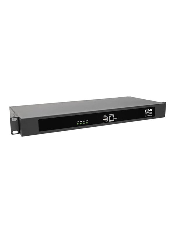 Series 16 Port Serial Console Server Usb Ports (2)   Dual Gbe Nic 4 Gb Flash Desktop 1u Rack Taa fra Eaton