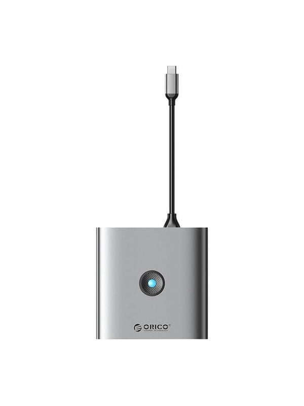6 In 1 Hub Adapter Hdmi 4k + 2x Usb A 3.0 Usb C 100w Pd Usb Hub   Usb 3.0   Grå fra Orico