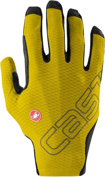 Unlimited Lf Glove Cykelhandske   Gul fra Castelli