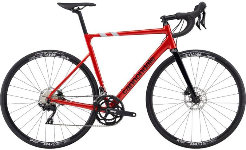 Caad13 Disc 105 2024   Rød fra Cannondale