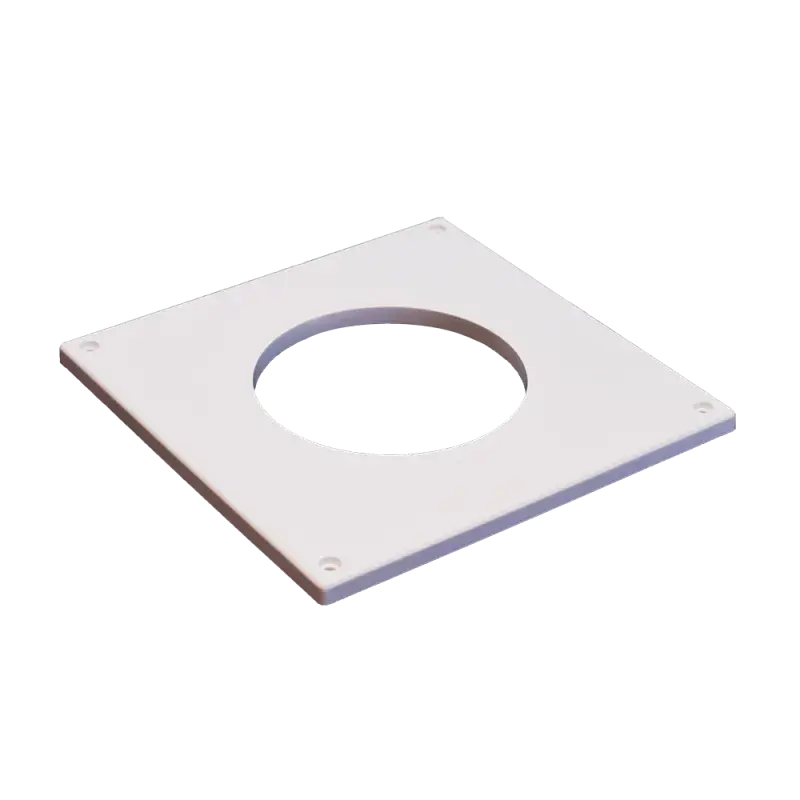 Dækplade til S7 Ventilator - Hvid, 195x195 mm