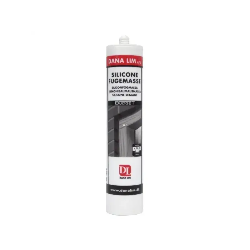 Dana Budget Silicone Hvid  300ml fra Dana Lim A/s