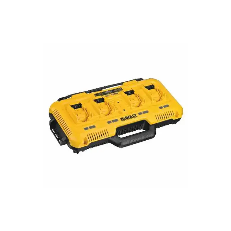 18v 4 Ports Hurtig Oplader (8 Ah)   Dcb104 Qw fra Dewalt
