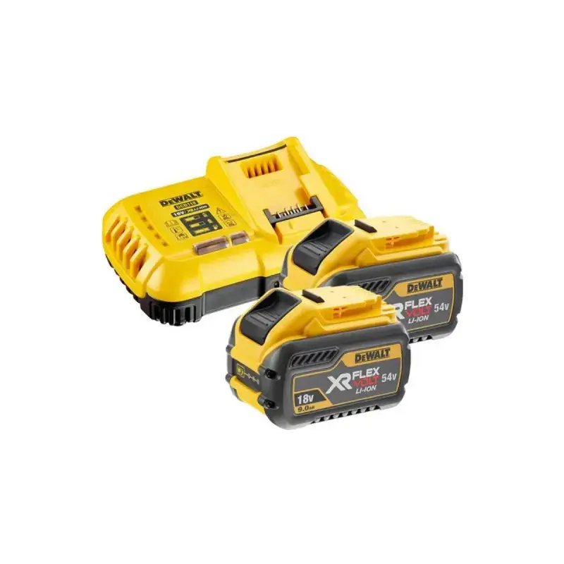 Xr Flexvolt Hurtiglader +2 Batt (dcb547)   Dcb118x2 Qw fra Dewalt