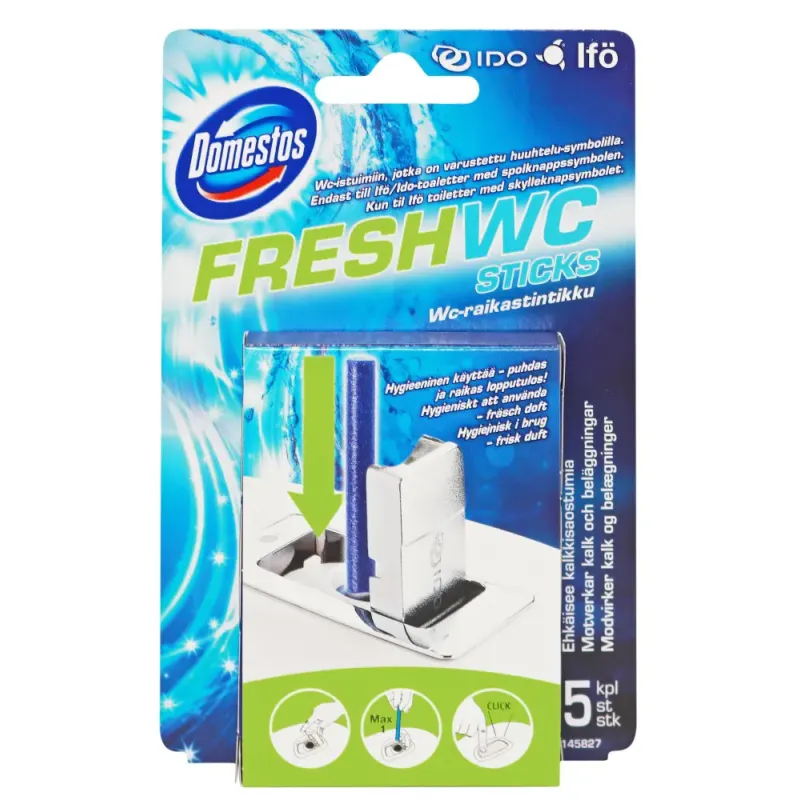 Wc Stick Ocean   5 Pak fra Domestos