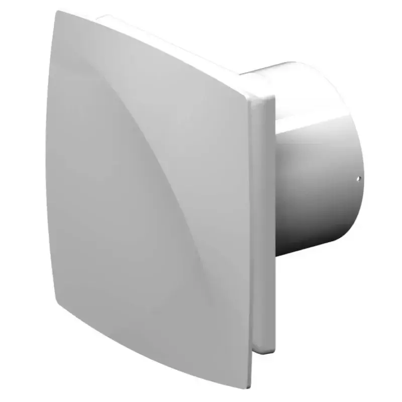 Duka Pro 90 T Ventilator med Tidsstyring Ø100mm Hvid
