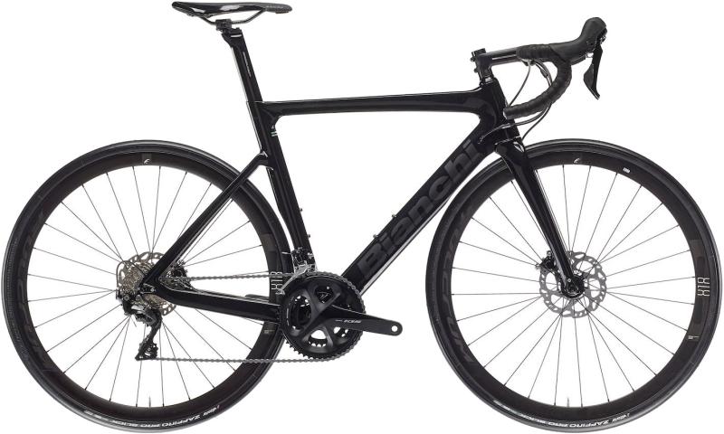 Aria Aero 105 Di2 Disc 22g 2023   Sort fra Bianchi