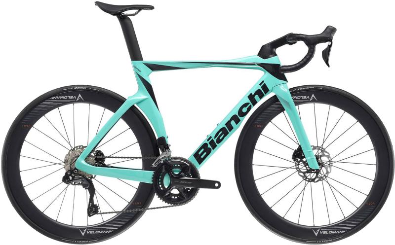 Bianchi Oltre 105 Di2 24g 2023 Celeste Racercykel på tilbud