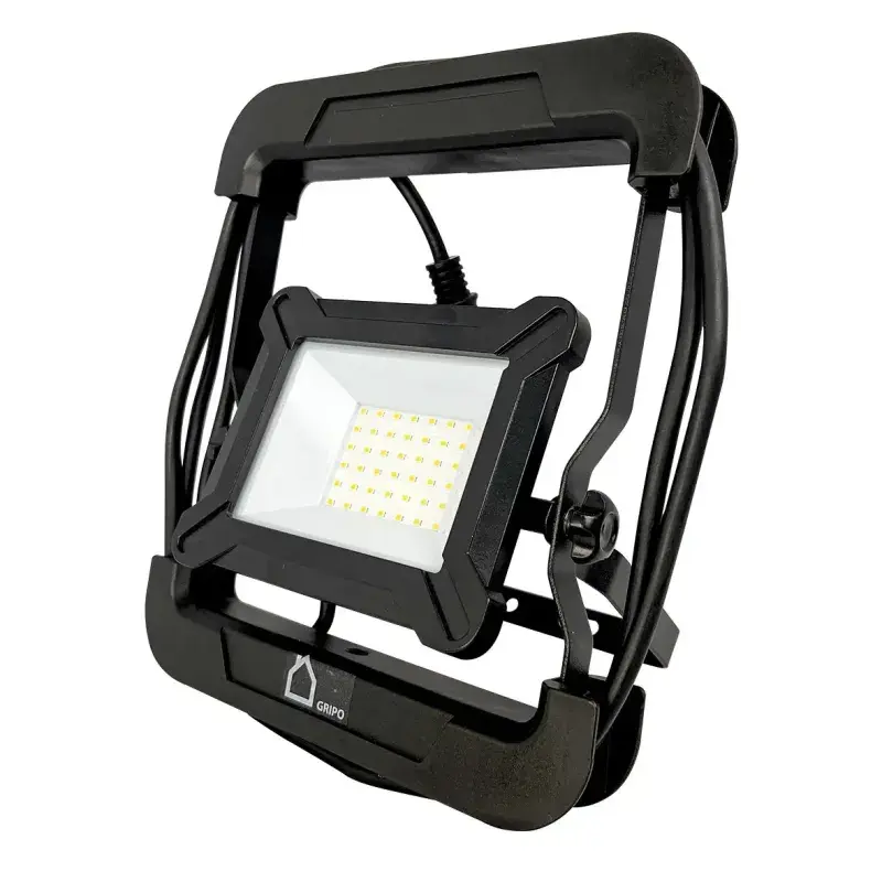 Arbejdslampe Led Foldbar 30w Schuko 2360323 fra Gripo