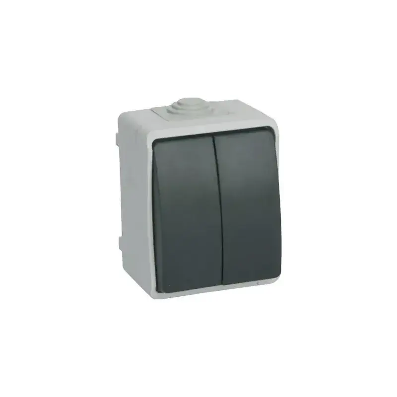 Kroneafbryder Dobbel Korespondance Grå 7583 fra Gripo