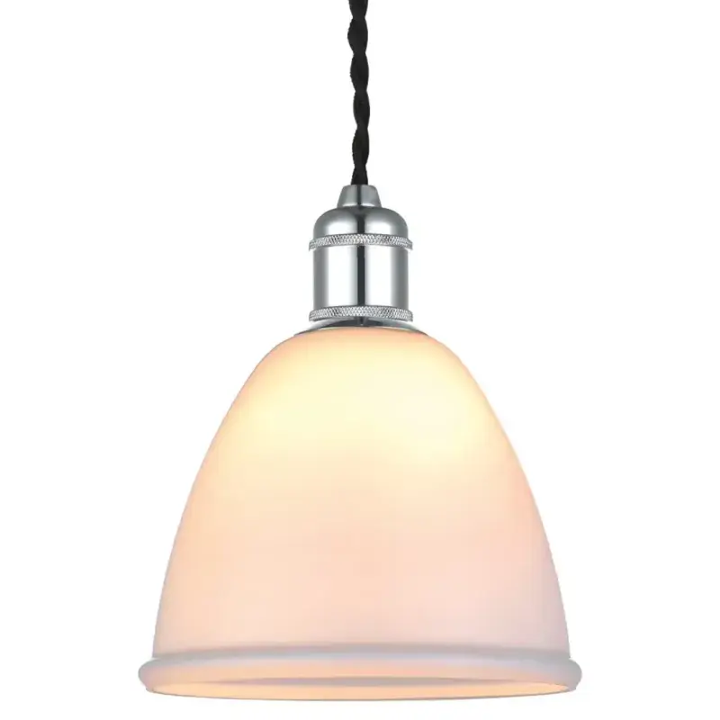 Wave Glaspendel ø15 E14, Opal   736812 fra Halo Design