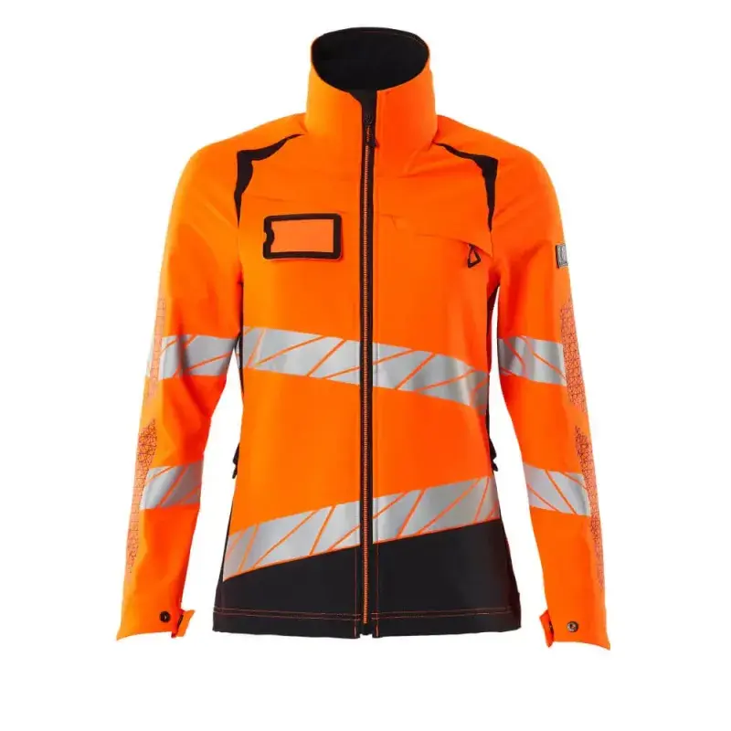 Accelerate Safe Jakke 19008 511 Dame   Hi Vis Orange Mørk Marine fra Mascot