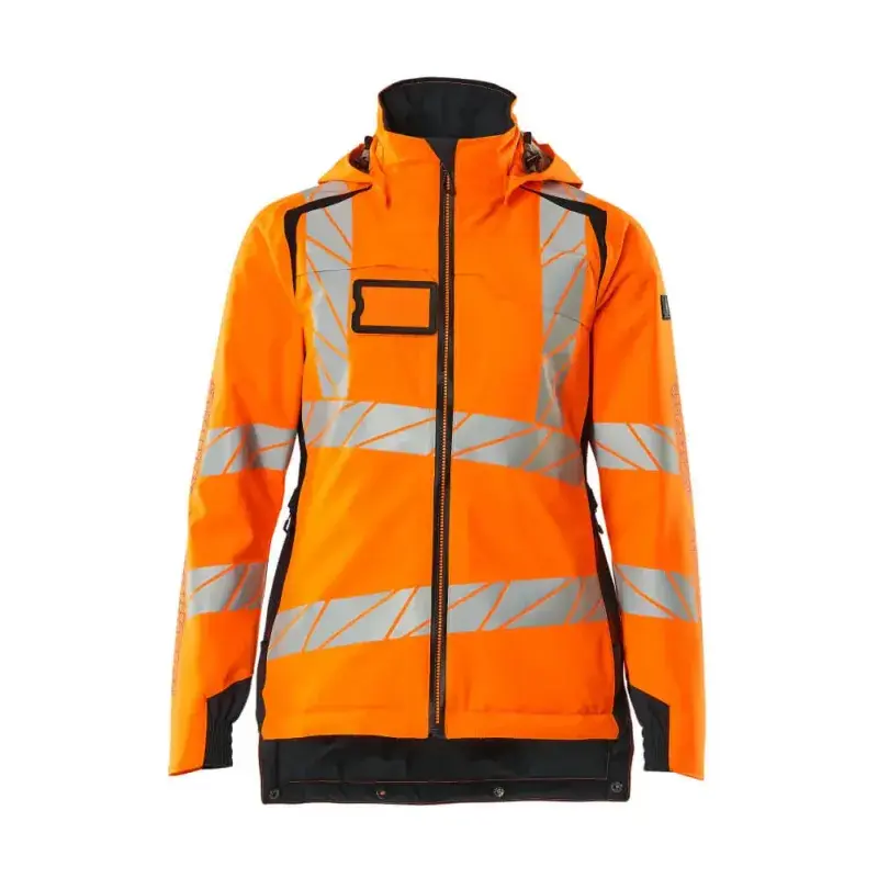 Accelerate Safe Vinterjakke 19045 449 Dame   Hi Vis Orange Mørk Marine fra Mascot