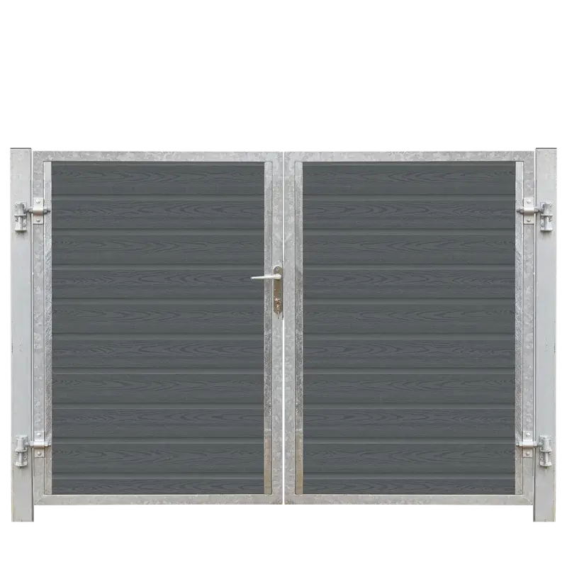 Plus Artura Dobbeltlåge med Galvaniserede Stålstolper