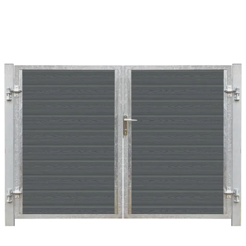 Plus Artura Dobbeltlåge med Stålstolper - 197x135 cm