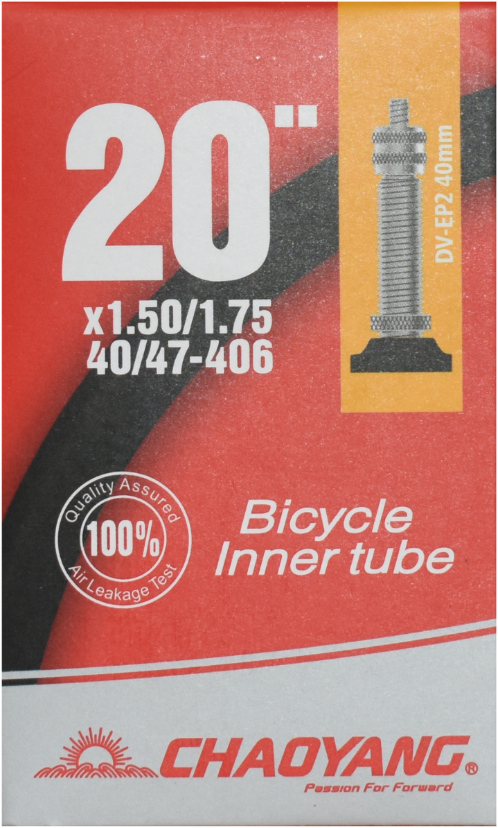 Dunlop Cykelslange 20x1.50 1.75 med DV Ventil fra Chaoyang