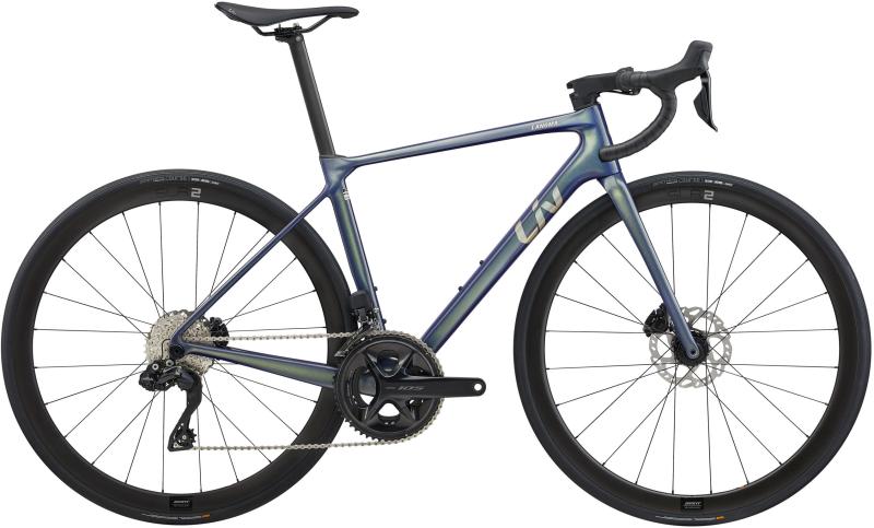 Liv Langma Advanced 0 Di2 2025 Blå fra Giant