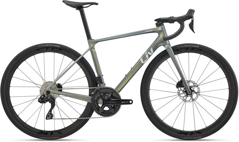 Liv Langma Advanced Pro 1 Di2 2025 - Grøn Racercykel