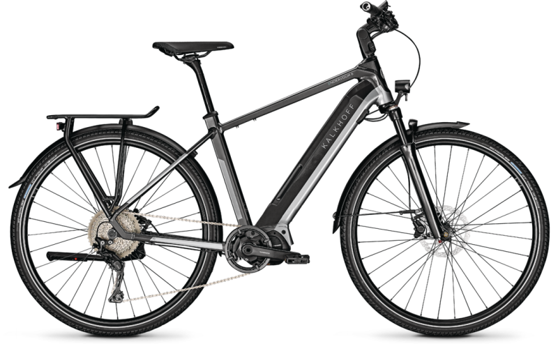 Kalkhoff Endeavour 5.s Move Elcykel - Sort/Sølv Tilbud!