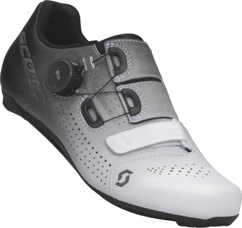 Scott Road Team Boa Dame Cykelsko - Black Fade White