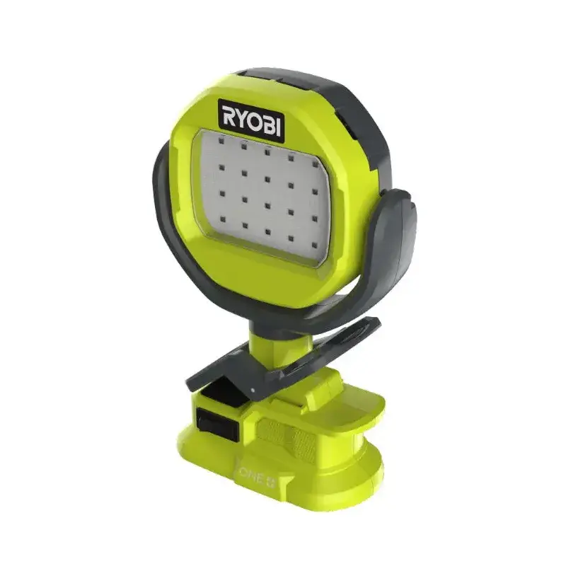 18v Led Lampe Med Klemme    Rlcl18 0 fra Ryobi