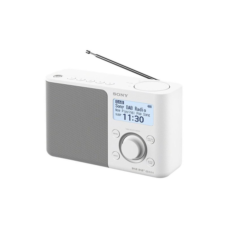 Xdr S61d, Hvid Dab+ Fm Radio fra Sony