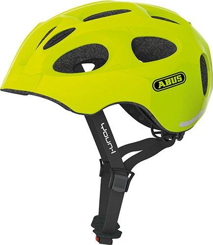 Youn I Hjelm M. Led Lys   Neon Yellow fra Abus
