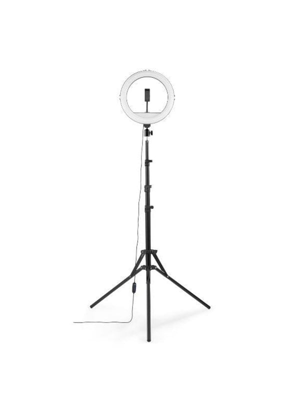 "spotlight Steady 120 Ii" Led Ring Light Set For Smartphone Tripod 12" fra Hama