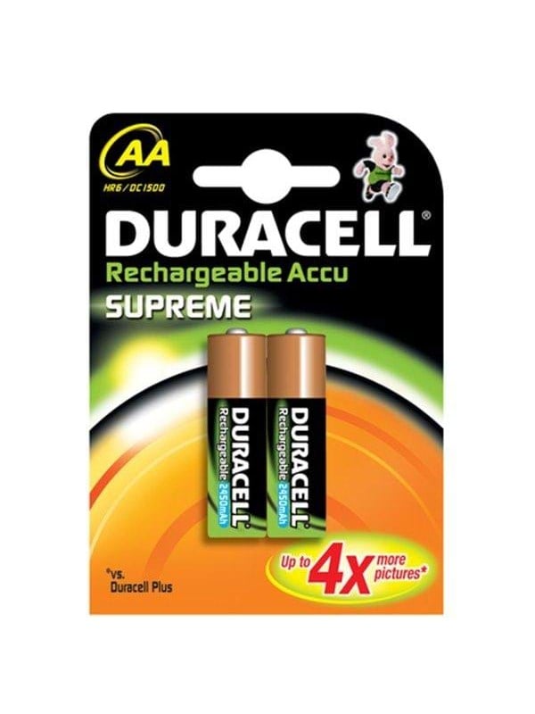 Battery Supreme Akku Aa 2er 2400mah   fra Duracell