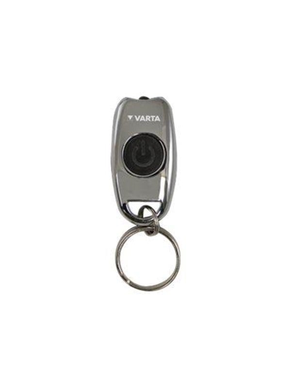 Easy Line   Keychain Flashlight   Led   White Light   Chrome Plated fra Varta