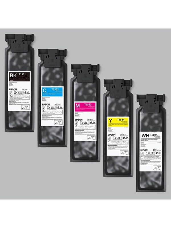 Ultrachrome Dg2 Yellow Ink T55b400 (250ml) For F1000   Blækpatron Gul fra Epson