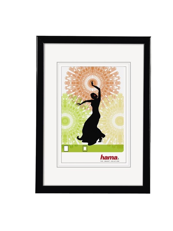 "madrid" Plastic Frame Black 21 X 29.7 Cm Din A4 fra Hama