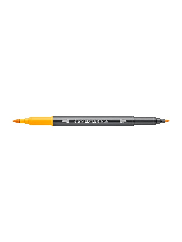 Akvarel Brush Solgul, æske 10 Stk fra Staedtler